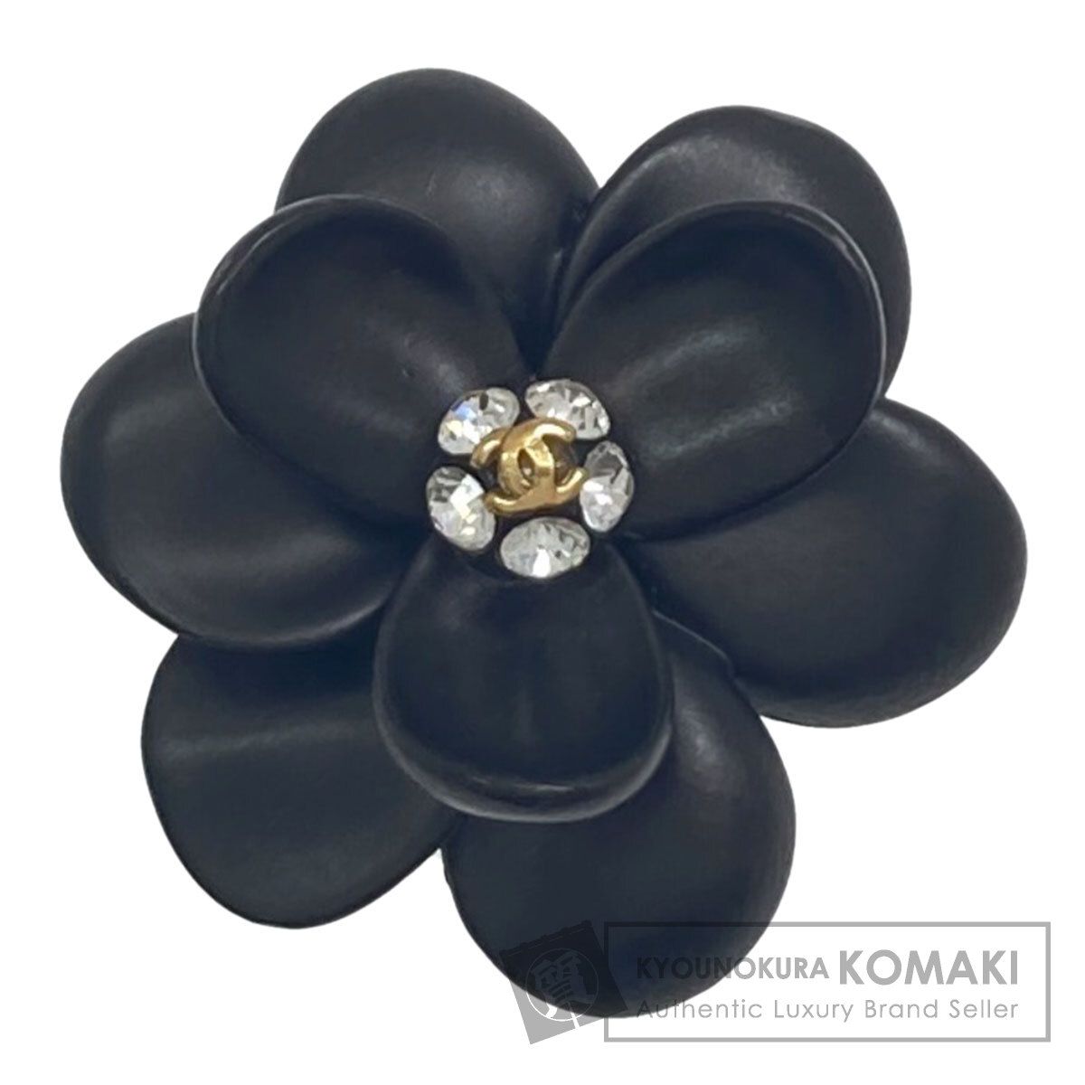 CHANEL シャネル ココマーク フラワーモチーフ ブローチ 金属製 レディース [中古]