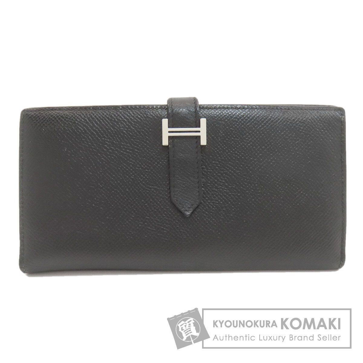 HERMES エルメス ベアンスフレ シルバー金具 長財布（小銭入れあり） エプソン レディース [中古]