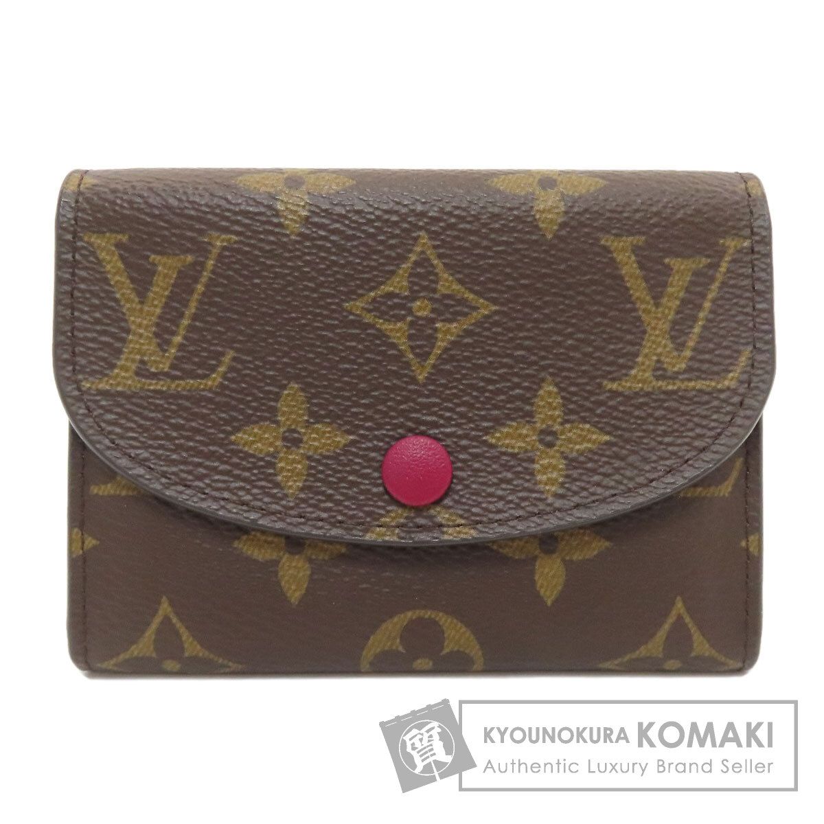 LOUIS VUITTON ルイヴィトン M41939 ポルトモネ・ロザリ 二つ折り財布（小銭入れあり） モノグラムキャンバス レディース [中古]