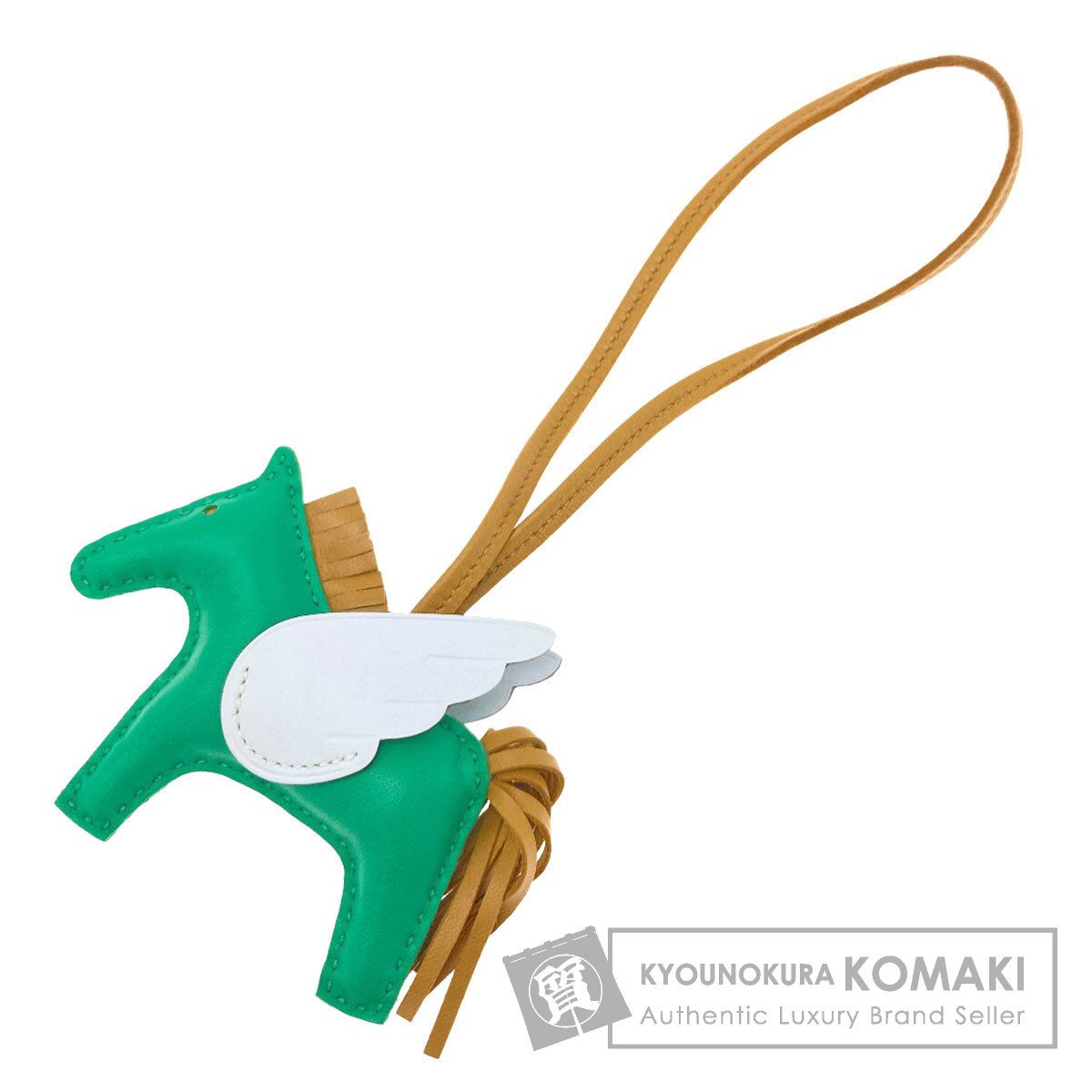 HERMES エルメス ロデオチャームPM ペガサス キーホルダー アニョーミロ レディース [中古]