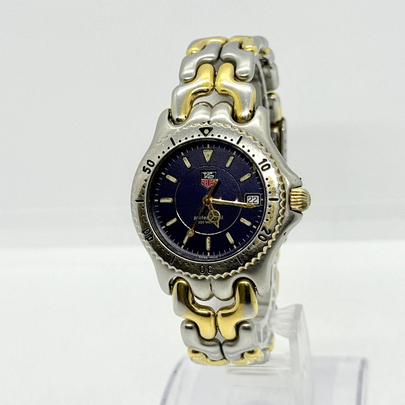 TAG HEUER タグホイヤー セル プロフェッショナル200M WG1227 ネイビー 