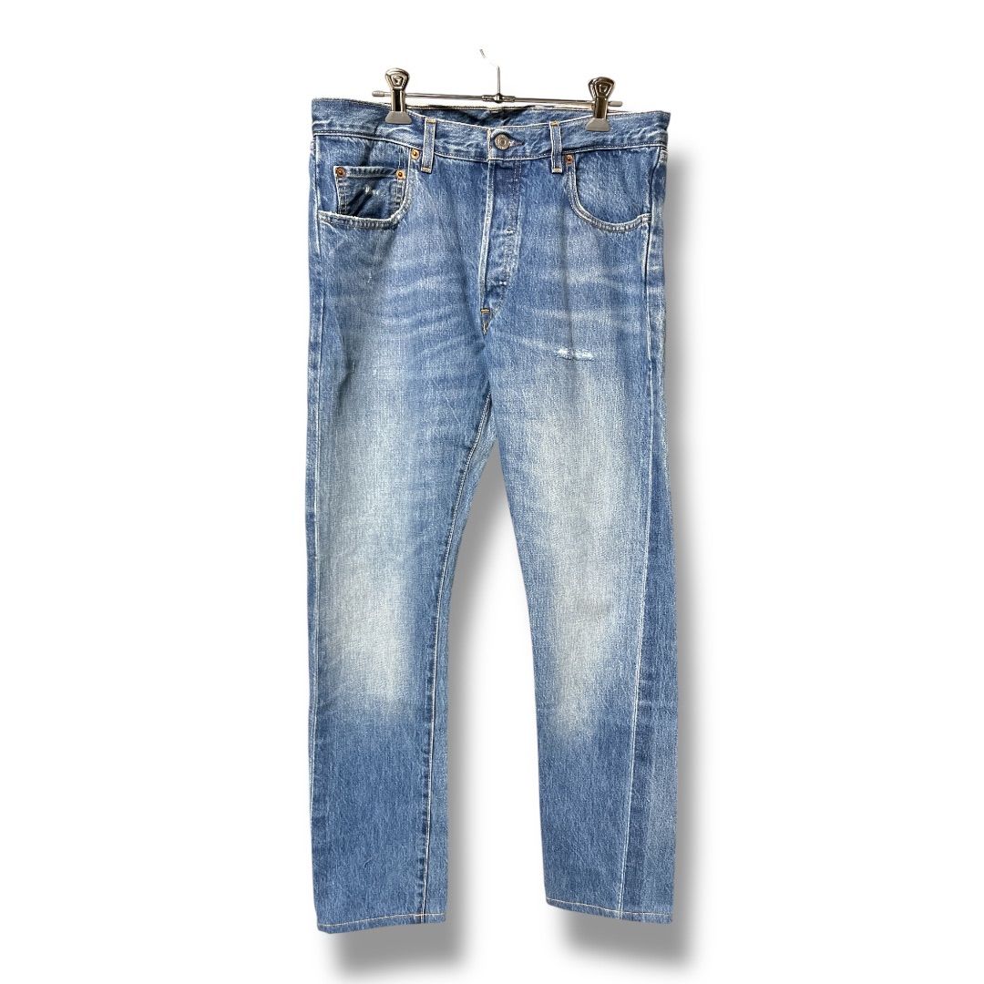 LEVI'S VINTAGE CLOTHING 66466-0009 カスタマイズド セルビッジジーンズ 66年復刻 501XX 501 タグ付き 裾上げあり メンズ サイズw32 ブルー ゴーゴー古着久喜倉庫店 51 No.K2175Y