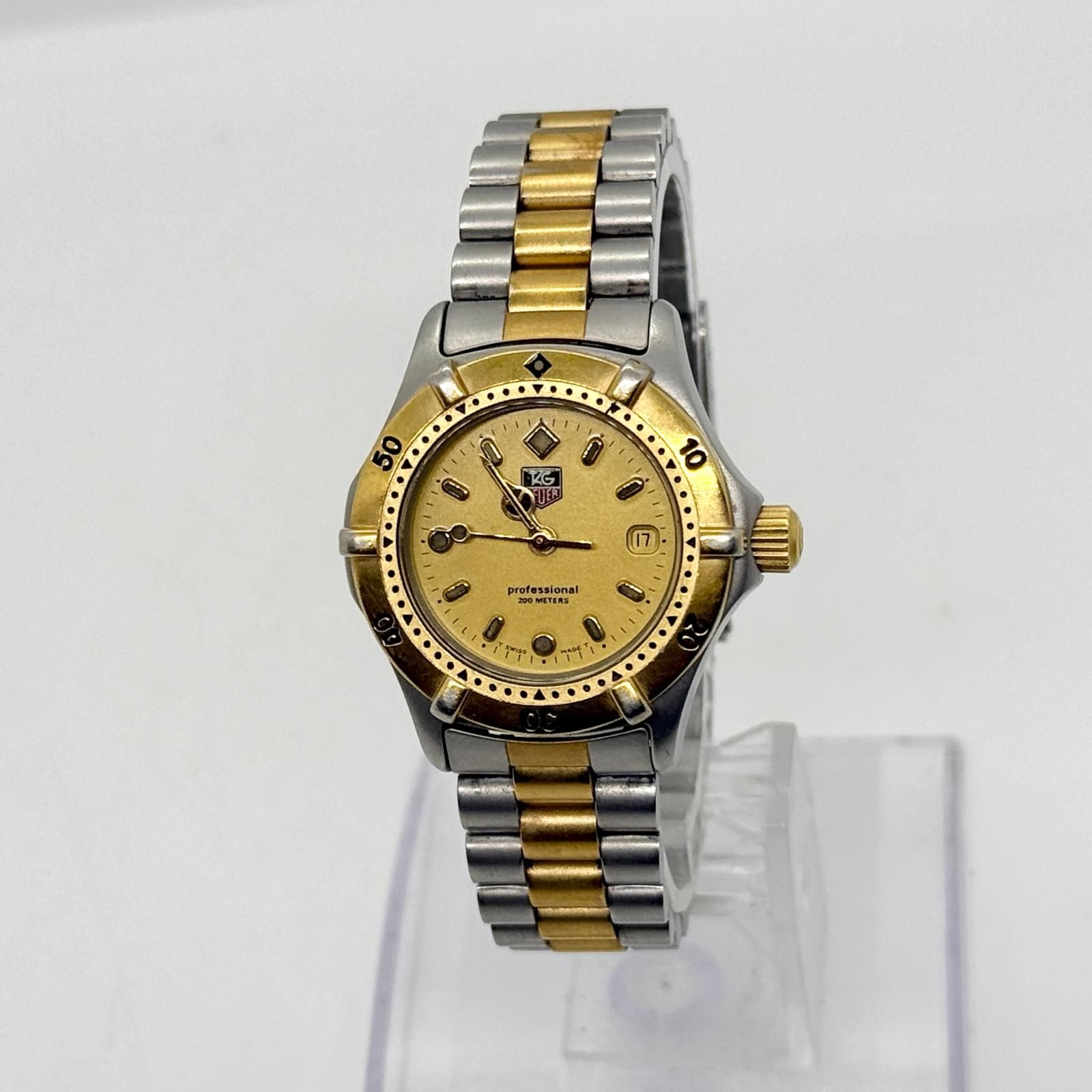TAG HEUER タグホイヤー プロフェッショナル 200M WE1420-R ゴールド 