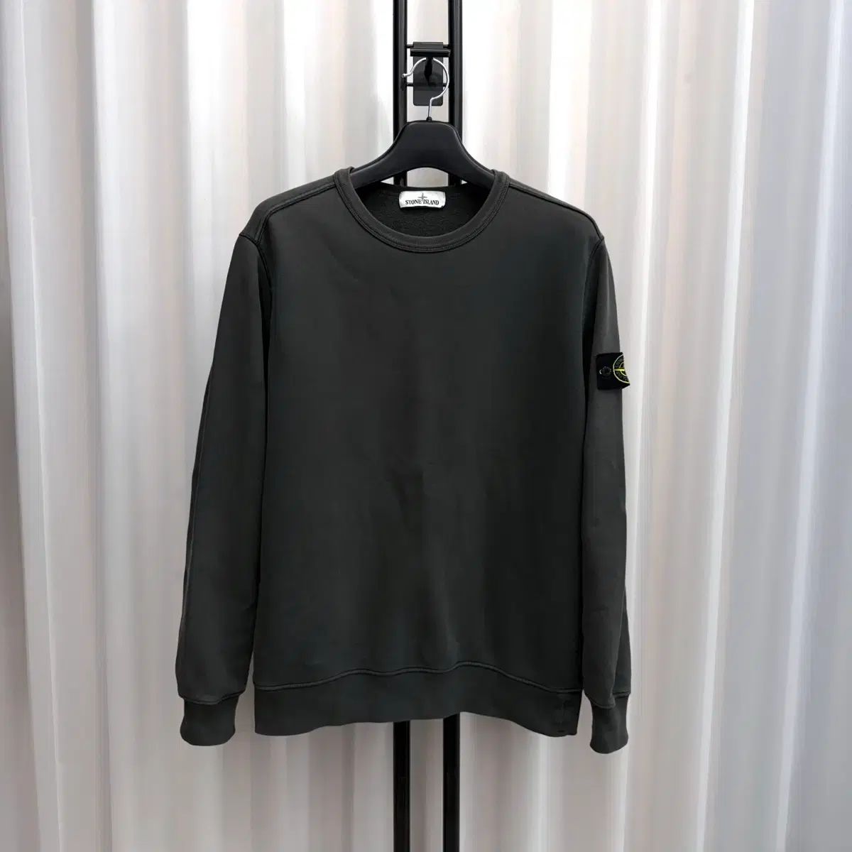 XL STONE ISLAND ストーンアイランド スウェット チャコール - メルカリ