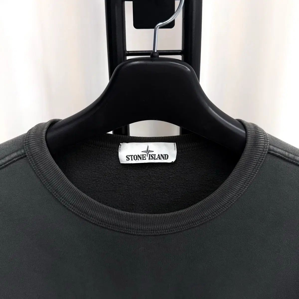 XL STONE ISLAND ストーンアイランド スウェット チャコール - メルカリ