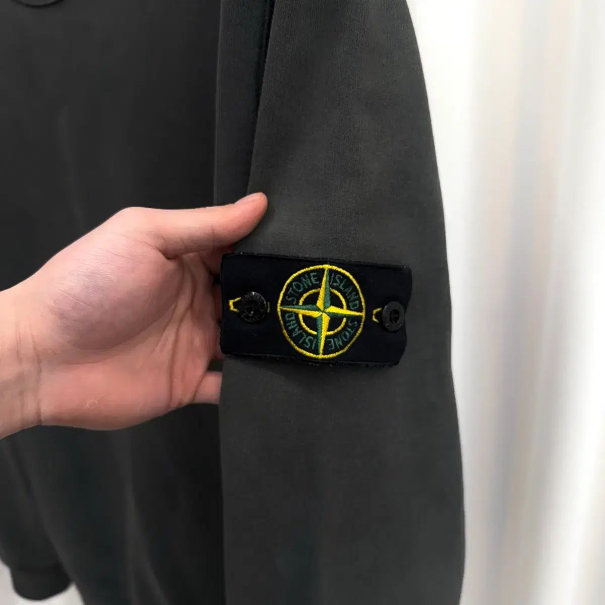 XL STONE ISLAND ストーンアイランド スウェット チャコール - メルカリ