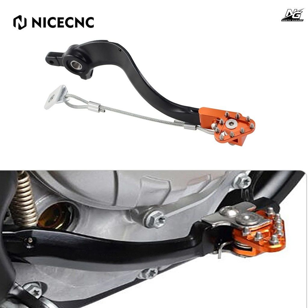 CCN KTM EXC 250F EXC 450 500 EXC-F XCF-W SX-F XC-F 125 200 250 350 XC XC-W 300 SX 125 150 250 リアブレーキペダルレバー