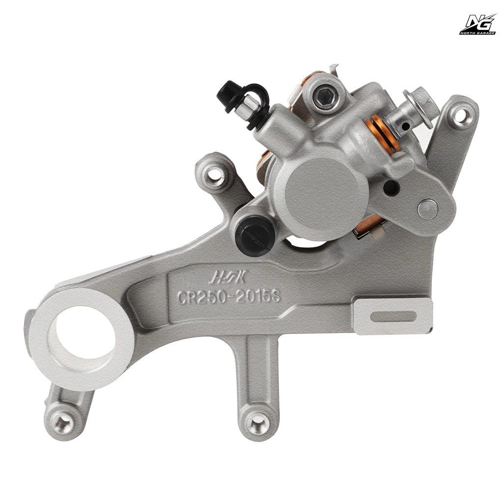 ホンダ CRF450R CRF450X 2002-2016 CRF250X 2004-2016 CR125R CR250R 2002-2007 リアブレーキキャリパー（パッド付き）43150-KZ4-J41