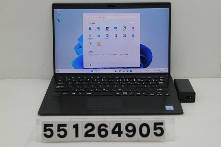 VAIO VJPK11C11N Core i7 8565U 1.8GHz/8GB/256GB(SSD)/14W/4K(3840x2160)/Win11 【551264905】