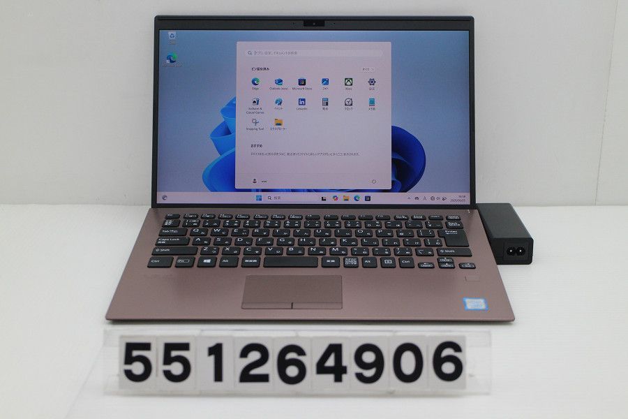 VAIO VJPK11C11N Core i7 8565U 1.8GHz/8GB/256GB(SSD)/14W/4K(3840x2160)/Win11 【551264906】