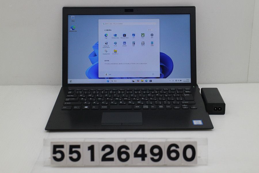 VAIO VJPG11C12N Core i5 8250U 1.6GHz/8GB/256GB(SSD)/13.3W/FHD(1920x1080)/Win11 【551264960】