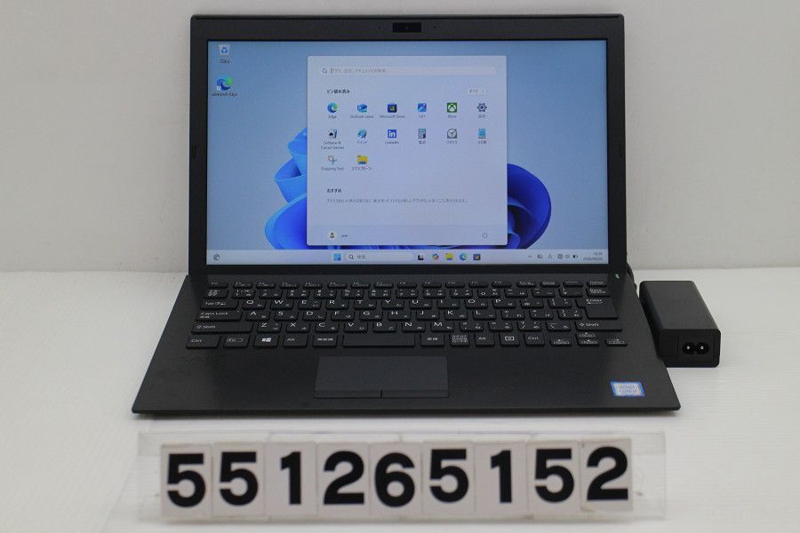 VAIO VJPG11C12N Core i5 8250U 1.6GHz/8GB/256GB(SSD)/13.3W/FHD(1920x1080)/Win11 【551265152】