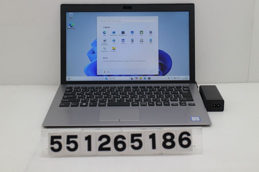 VAIO VJPG11C12N Core i5 8250U 1.6GHz/8GB/256GB(SSD)/13.3W/FHD(1920x1080)/Win11 【551265186】