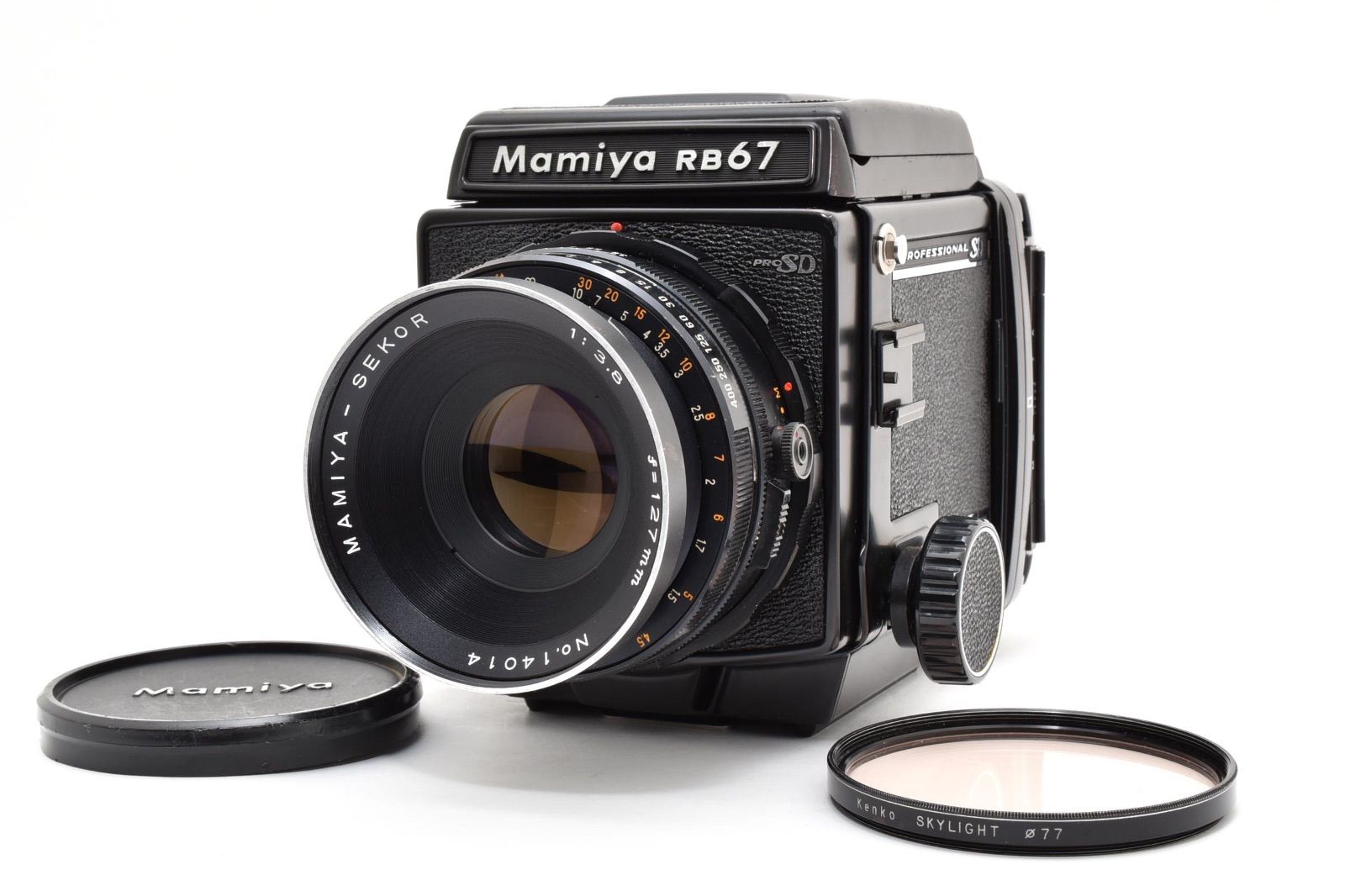 ◇◆ 完動美品 マミヤ Mamiya RB67 Pro SD 中判 フィルムカメラ + Sekor 127mm f3.8 レンズ 動作確認済 4620 ◆◇