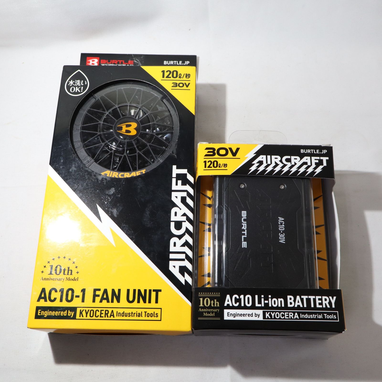 BURTLE バートル AC10-1 ファンユニット ＋ AC10 バッテリー 未使用品 空調服