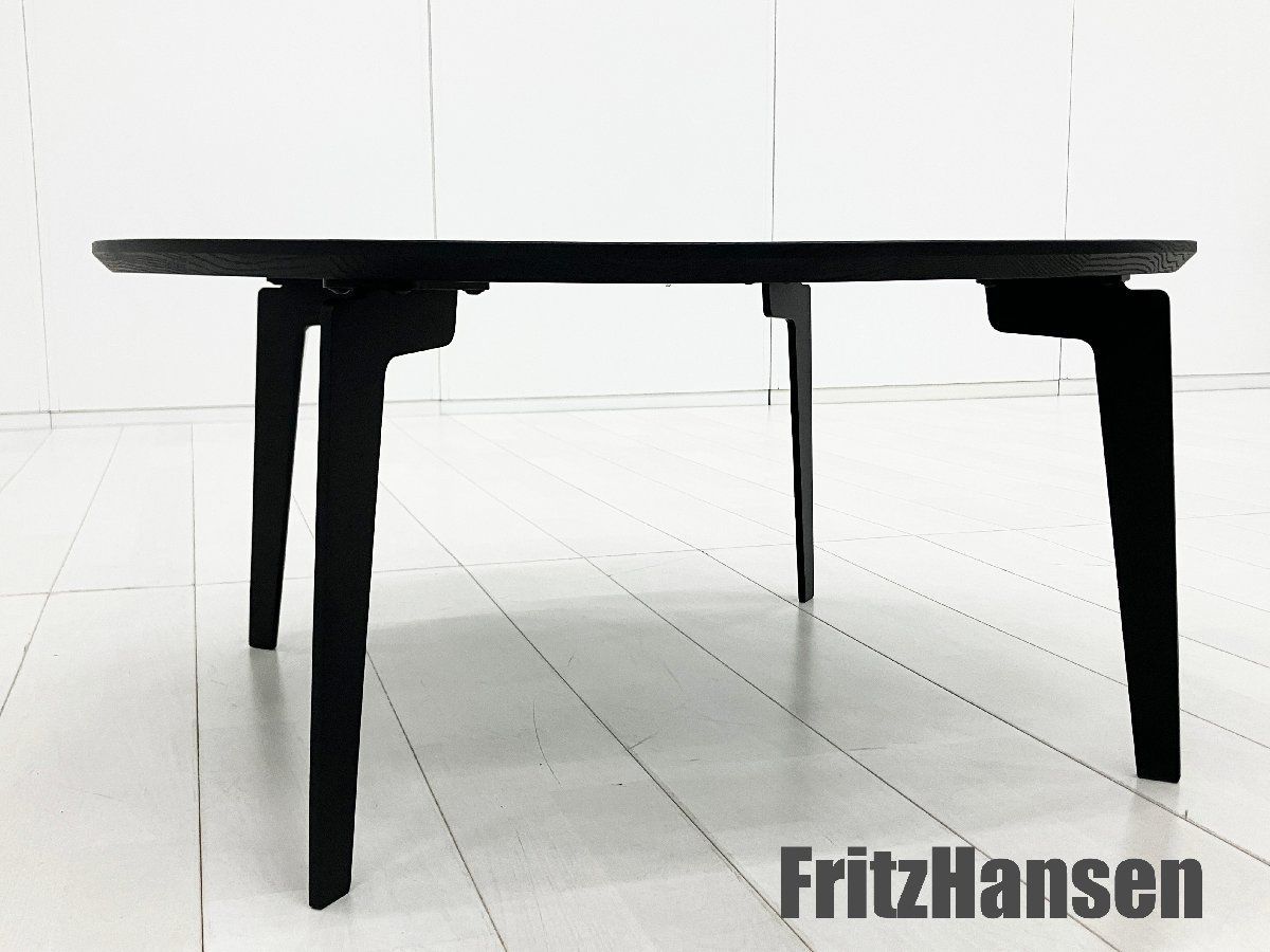 FritzHansen/フリッツハンセン■JOIN FH41 / ジョインコーヒーテーブル ■ラウンド形■ブラック■北欧