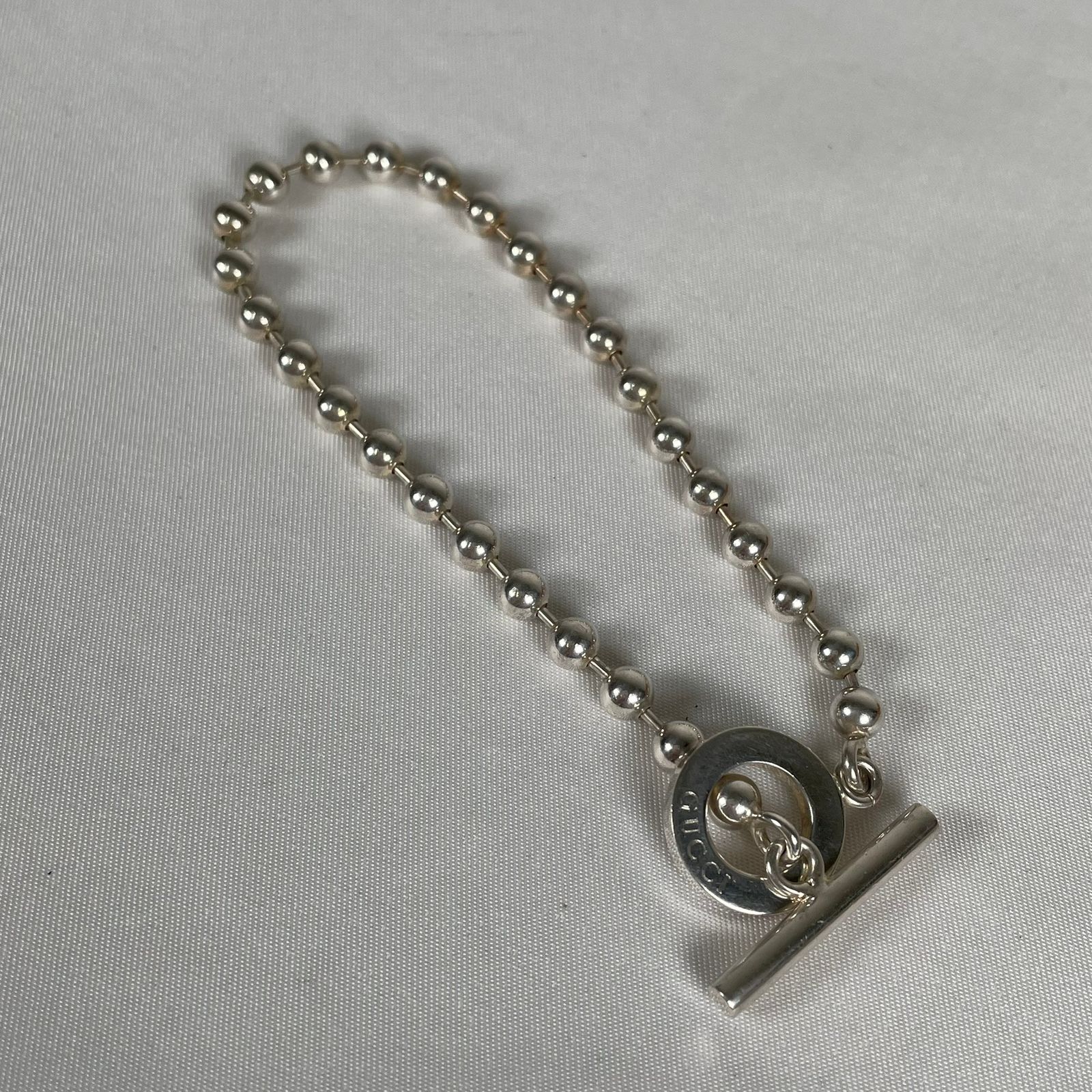 GUCCI グッチ ブレスレット ボールチェーン シルバー 925 1697AR