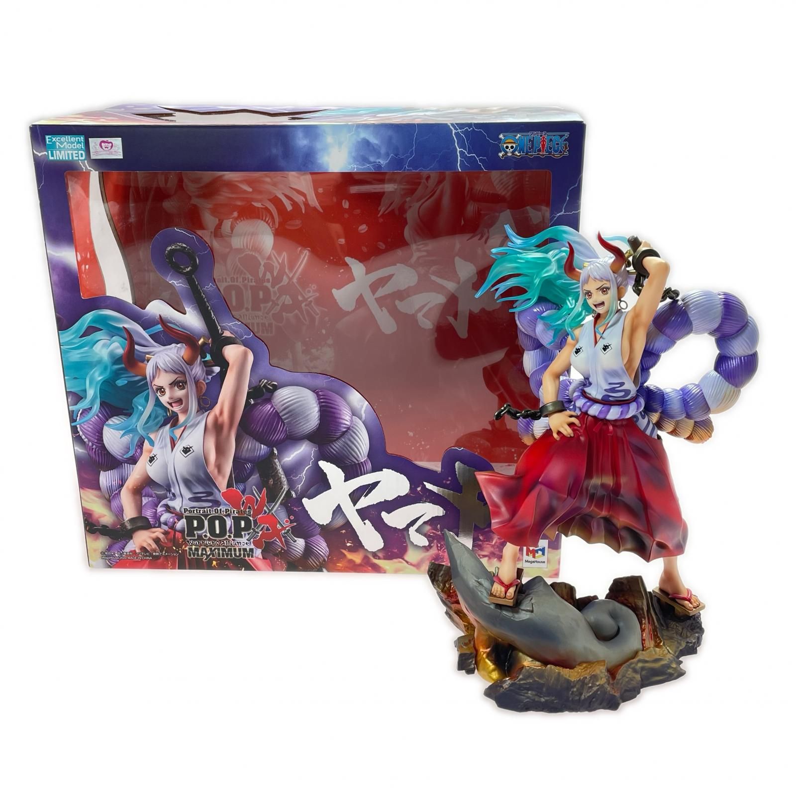 Megahouse Corporation メガハウス Portrait.Of.Pirates ワンピース WA-MAXIMUM ヤマト フィギュア 開封品