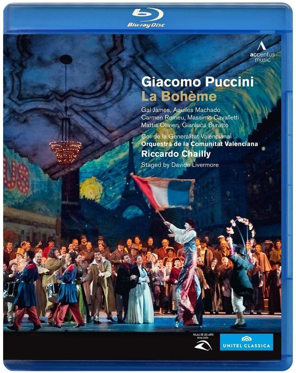 プッチーニ : 「ボエーム」 (Giacomo Puccini : La Boheme / Riccardo Chailly , Orquestra de la Comunitat Valenciana) [Blu-ray] [輸入盤]