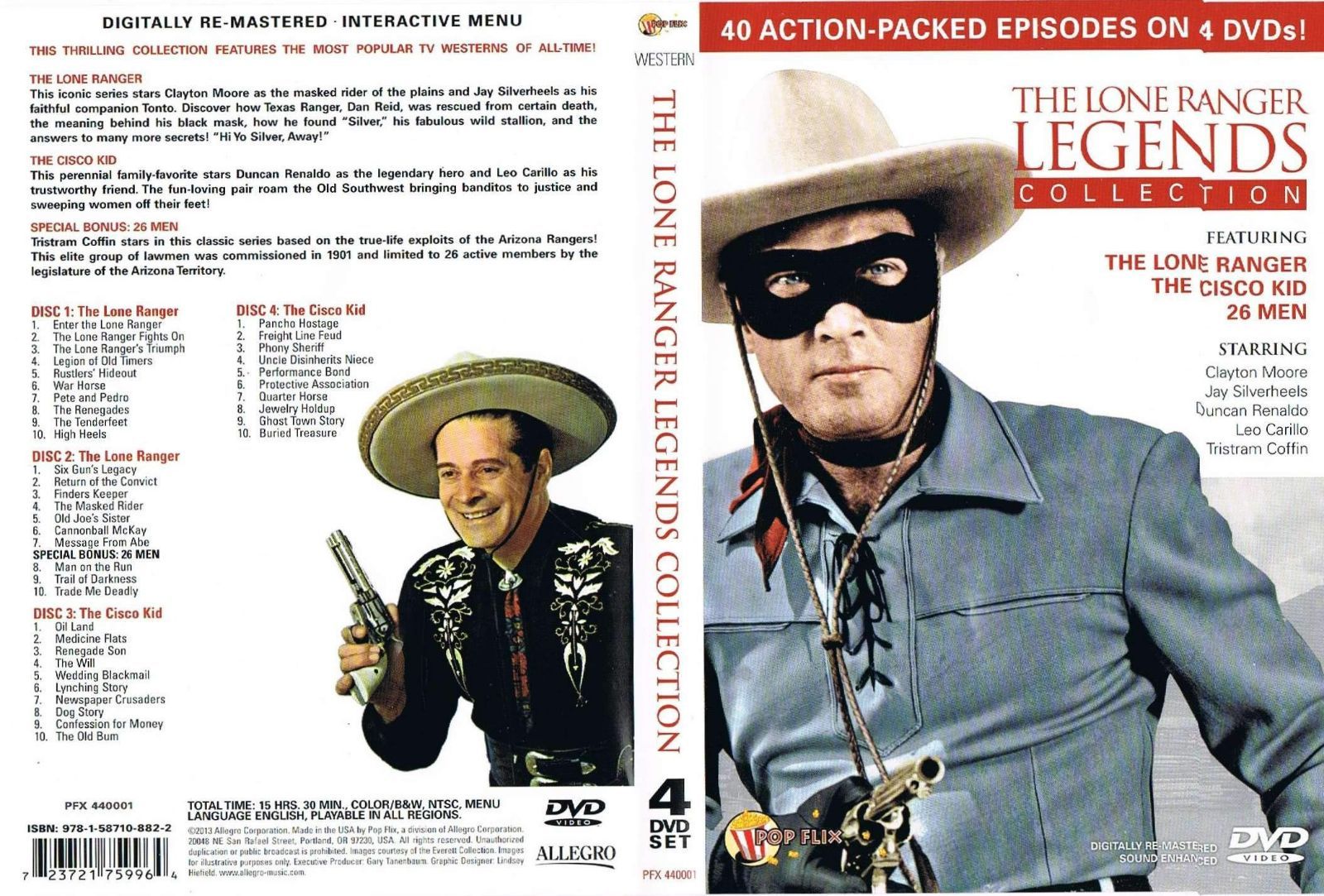 Lone Ranger-Legends [DVD]