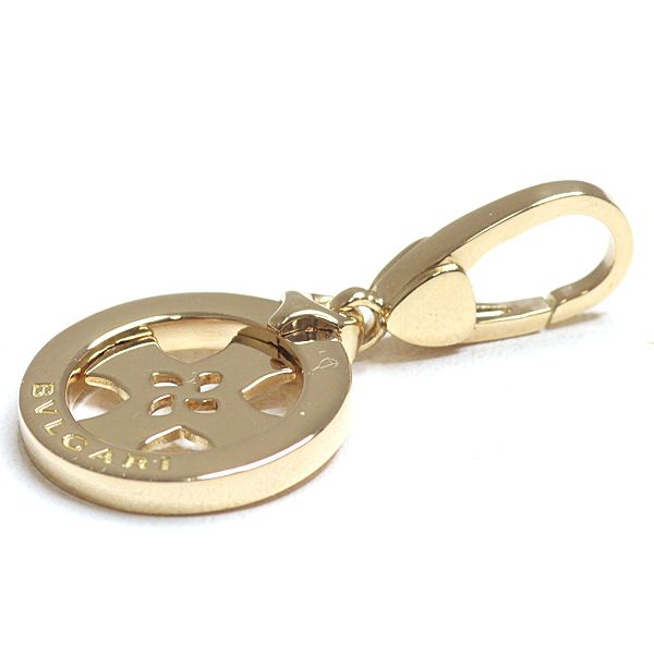ブルガリ BVLGARI トンド クロス チャーム ペンダントトップ K18YG 750