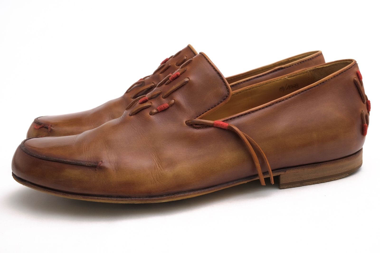 ベルルッティ／Berluti スリッポン シューズ 靴 メンズ 男性 男性用 レザー 革 本革 ブラウン 茶 Empreinte Du Loup Mocassin デュルー オオカミの足跡 スリッポン