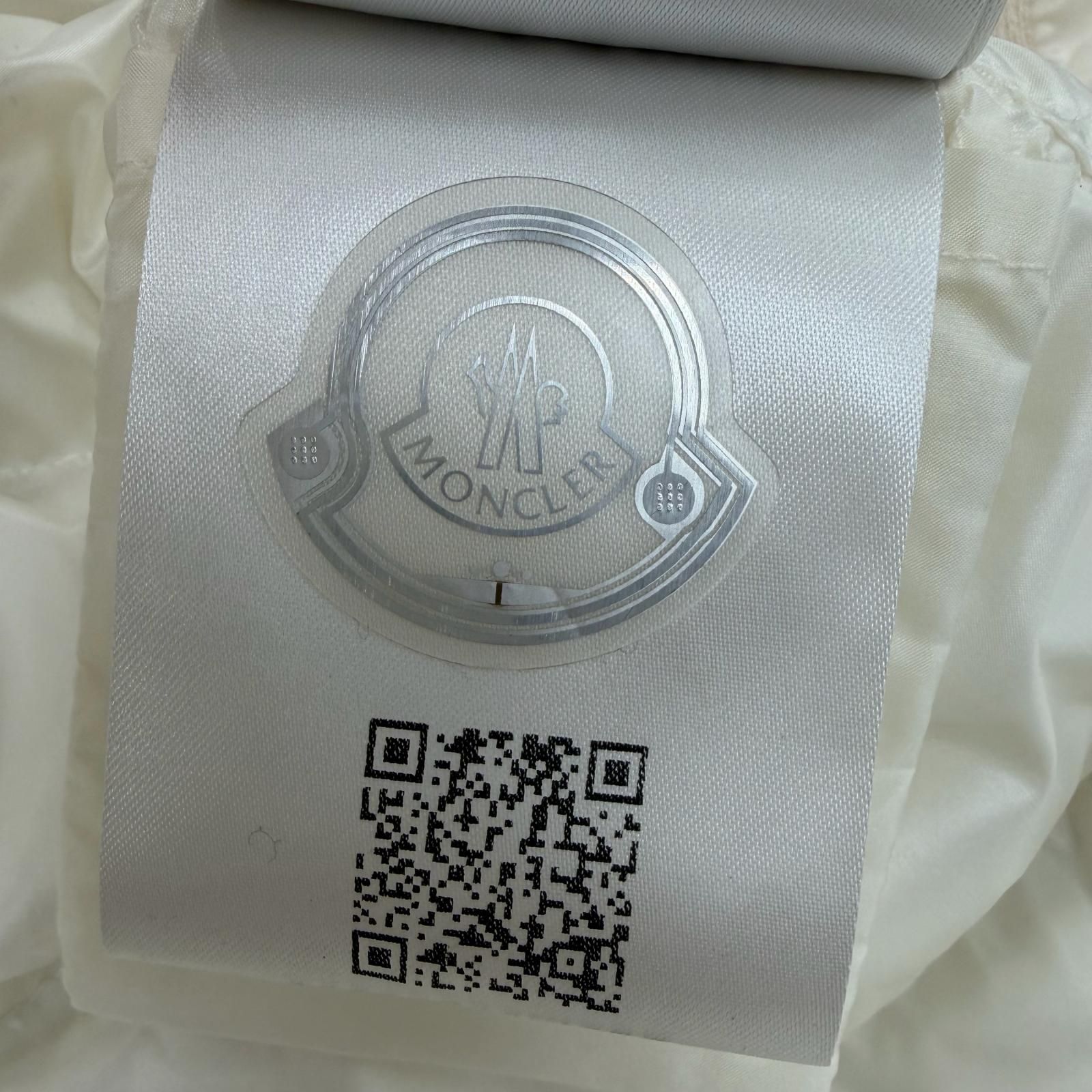 極美品☆MONCLER モンクレール 2023年製 ロゴワッペン ニット切替 