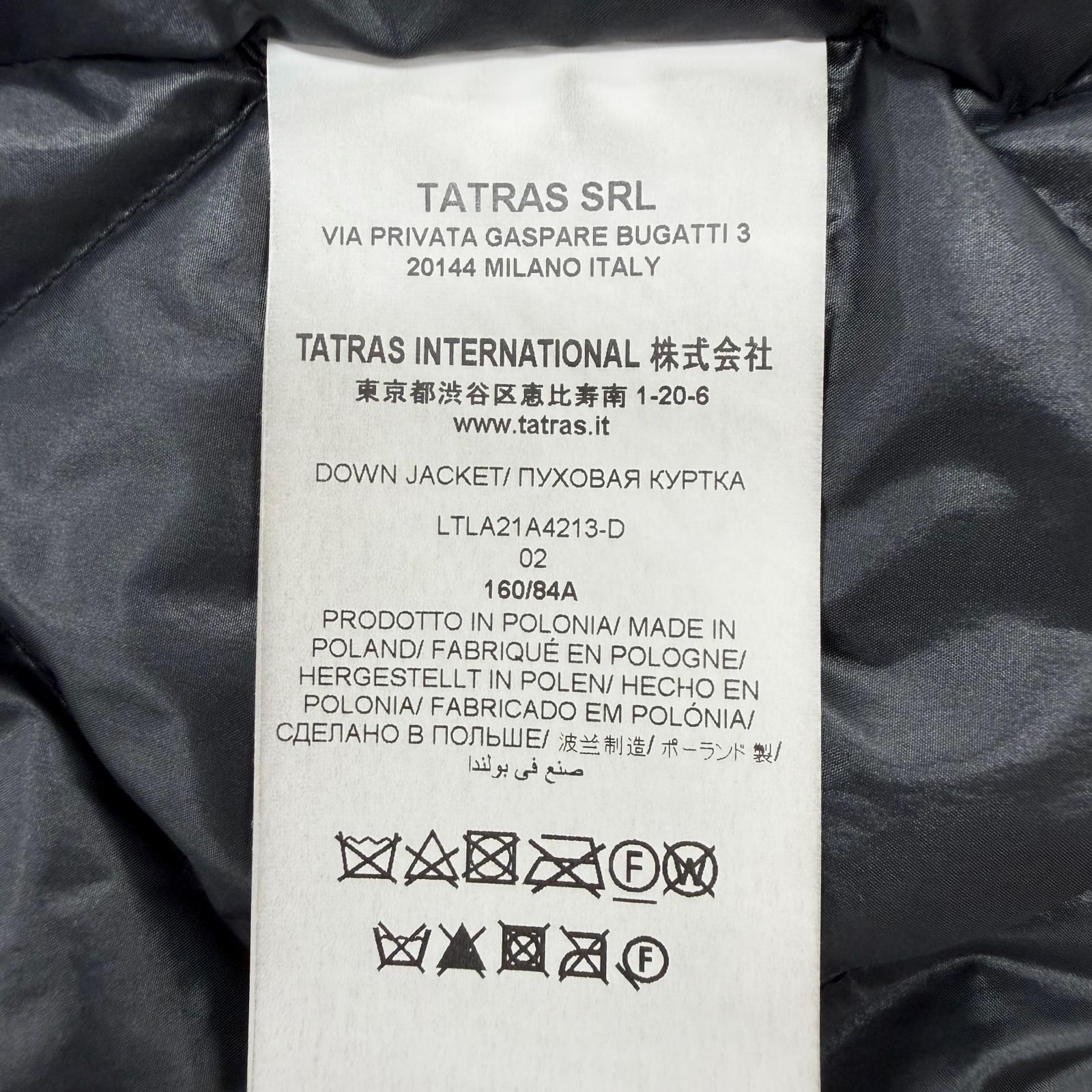 美品◇TATRAS タトラス 21AW LTLA21A4213-D ELDA エルダ ロゴワッペン 