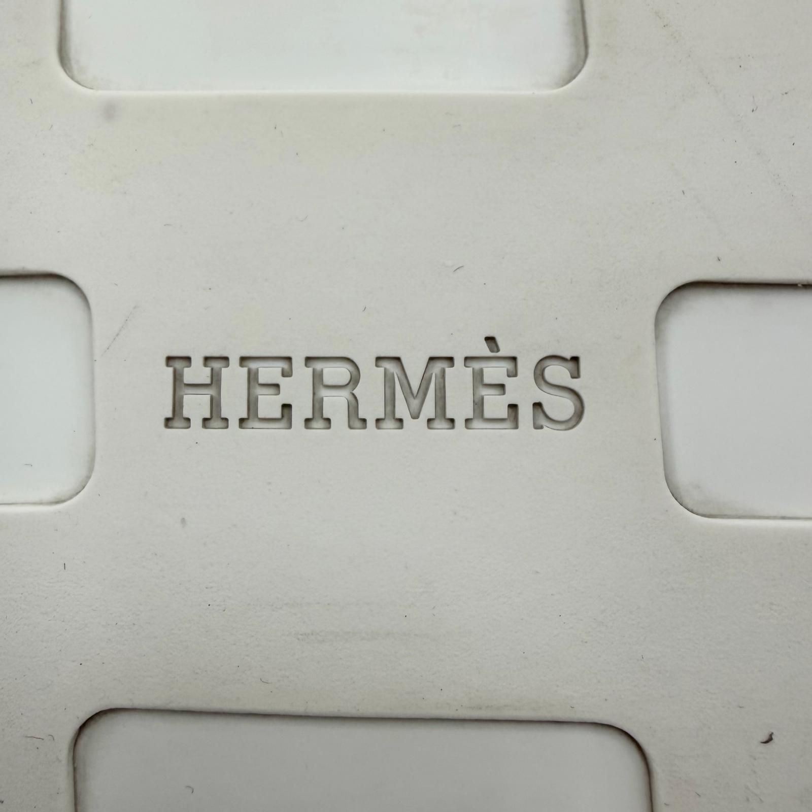 美品▽HERMES エルメス マイルス ナイロン レザー スウェード 異素材