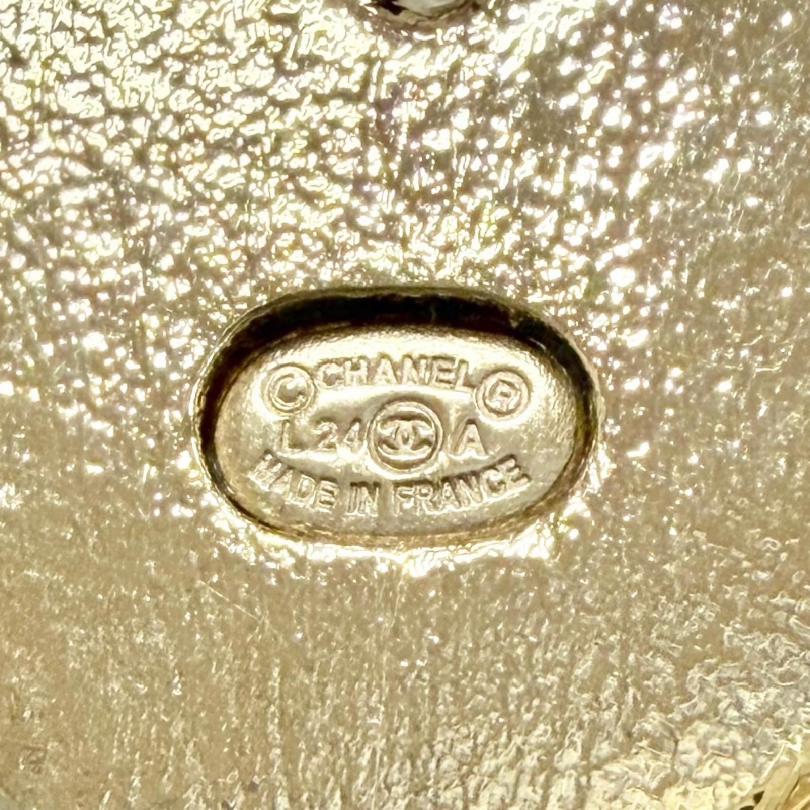 極美品△CHANEL シャネル L24A ABE085 ココマーク ハート 音符 