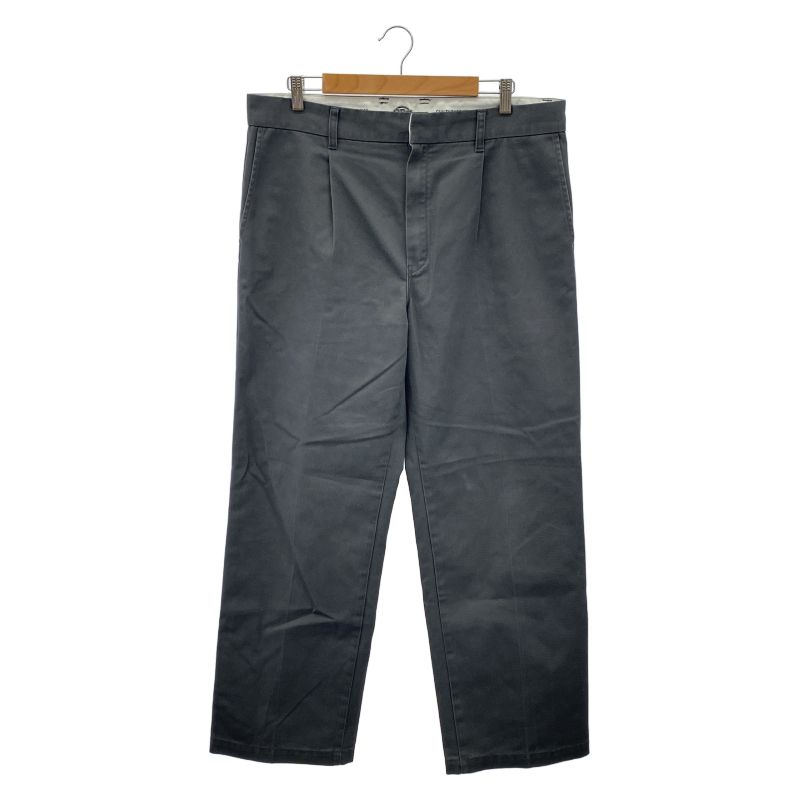 【中古】WACKO MARIA×Dickies PLEATED TROUSERS サイズXL グレー 24FW-WMP-DC01　ワコマリア×ディッキーズ[17]