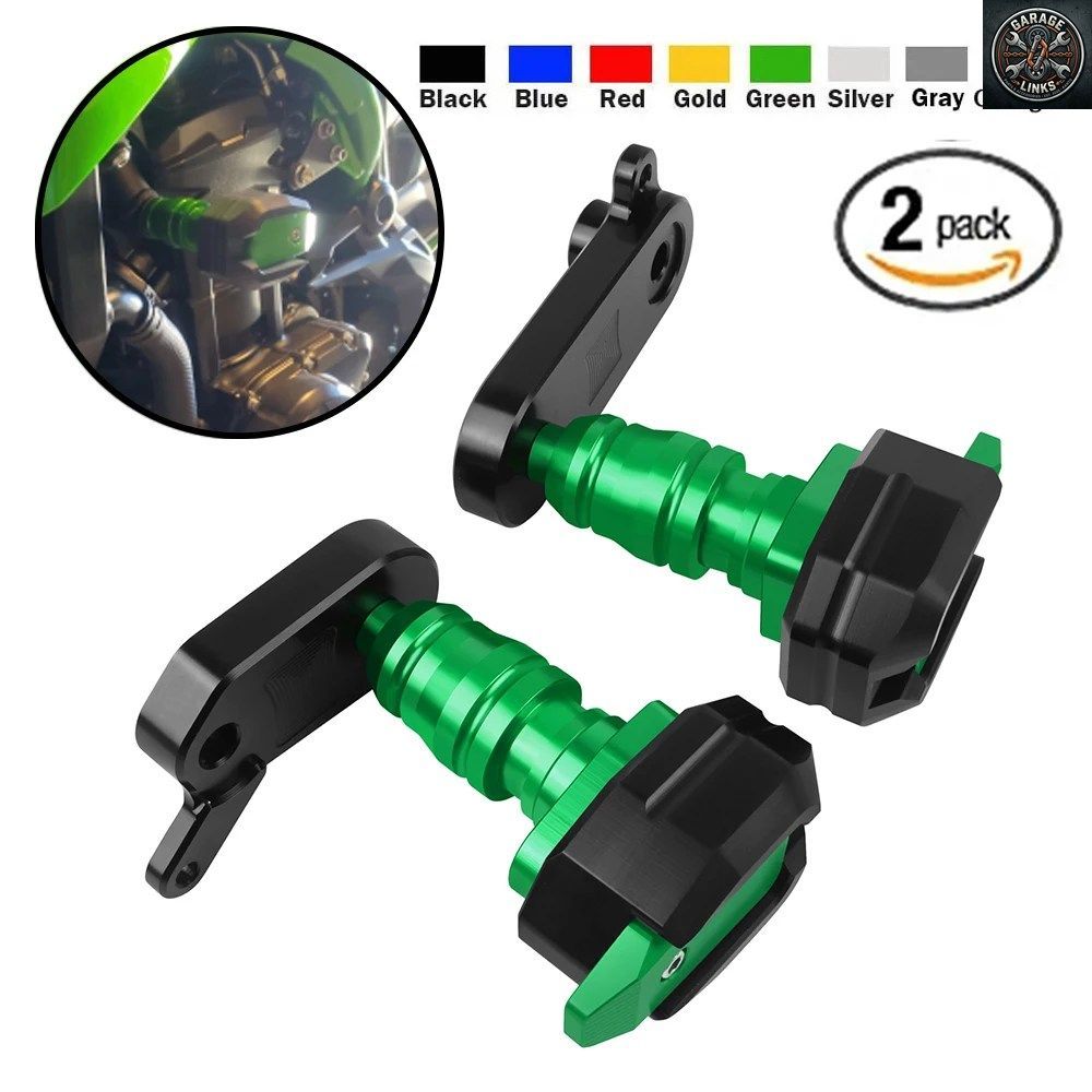 カワサキ ZX6R R ZX-6R 2009-2012 転倒防止フレームスライダーフェアリングガードクラッシュパッドプロテクター