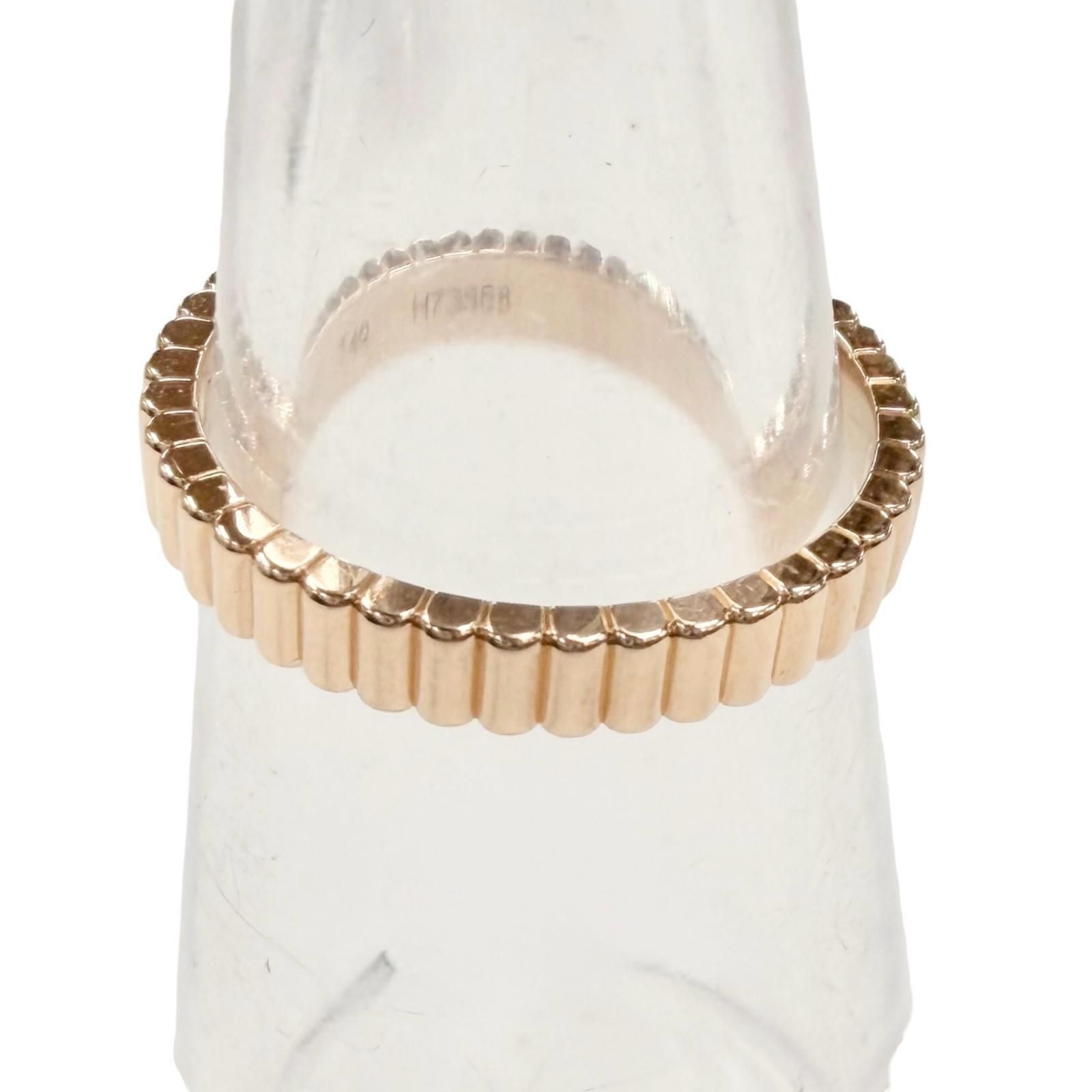 極美品◇BOUCHERON ブシュロン キャトル グログラン リング スモール 