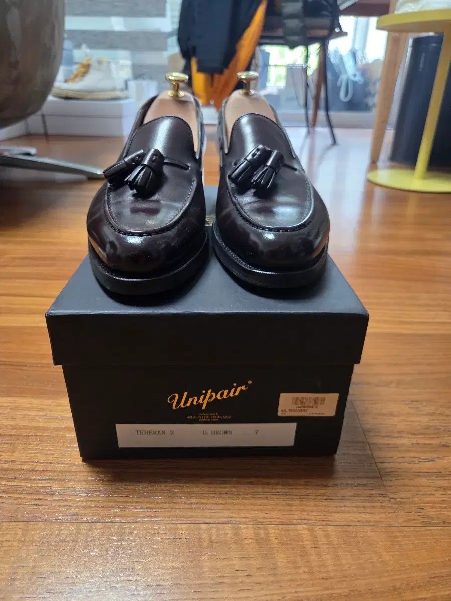 ユニファー タッセル ローファー DARK BROWN