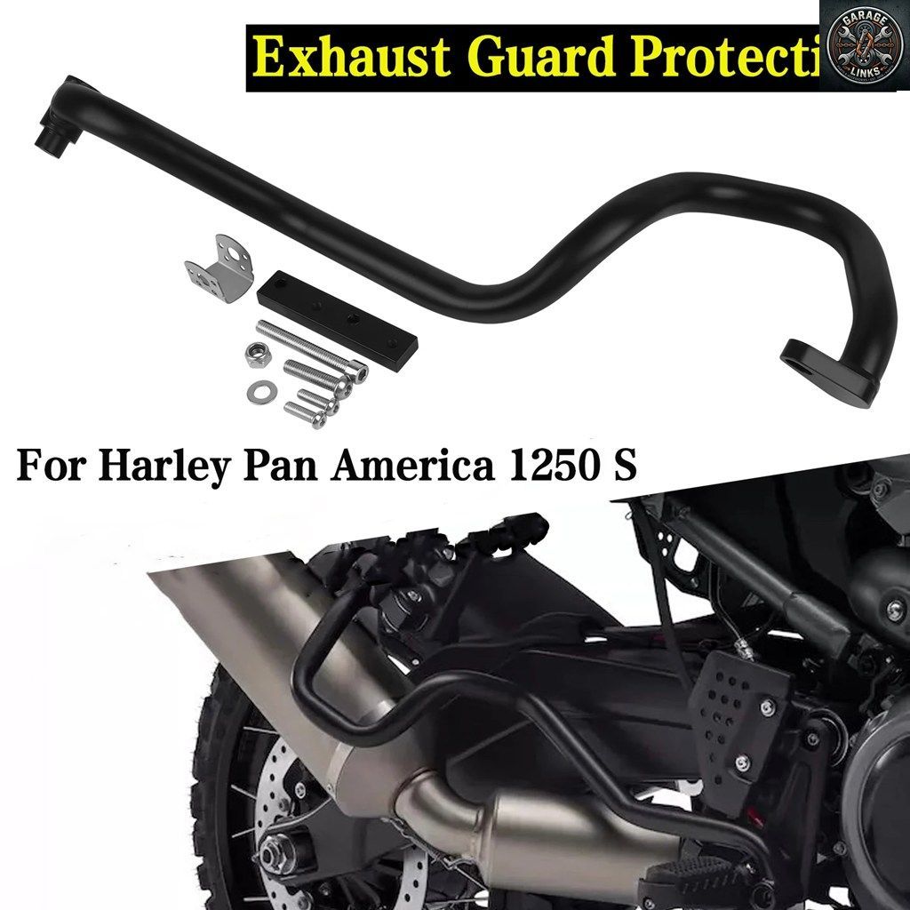 PAN AMERICA 1250 S PA1250 PAN AMERICA1250 S 2021 2020 2022 2023 2024 オートバイ排気シールド マフラーパイププロテクターカバー