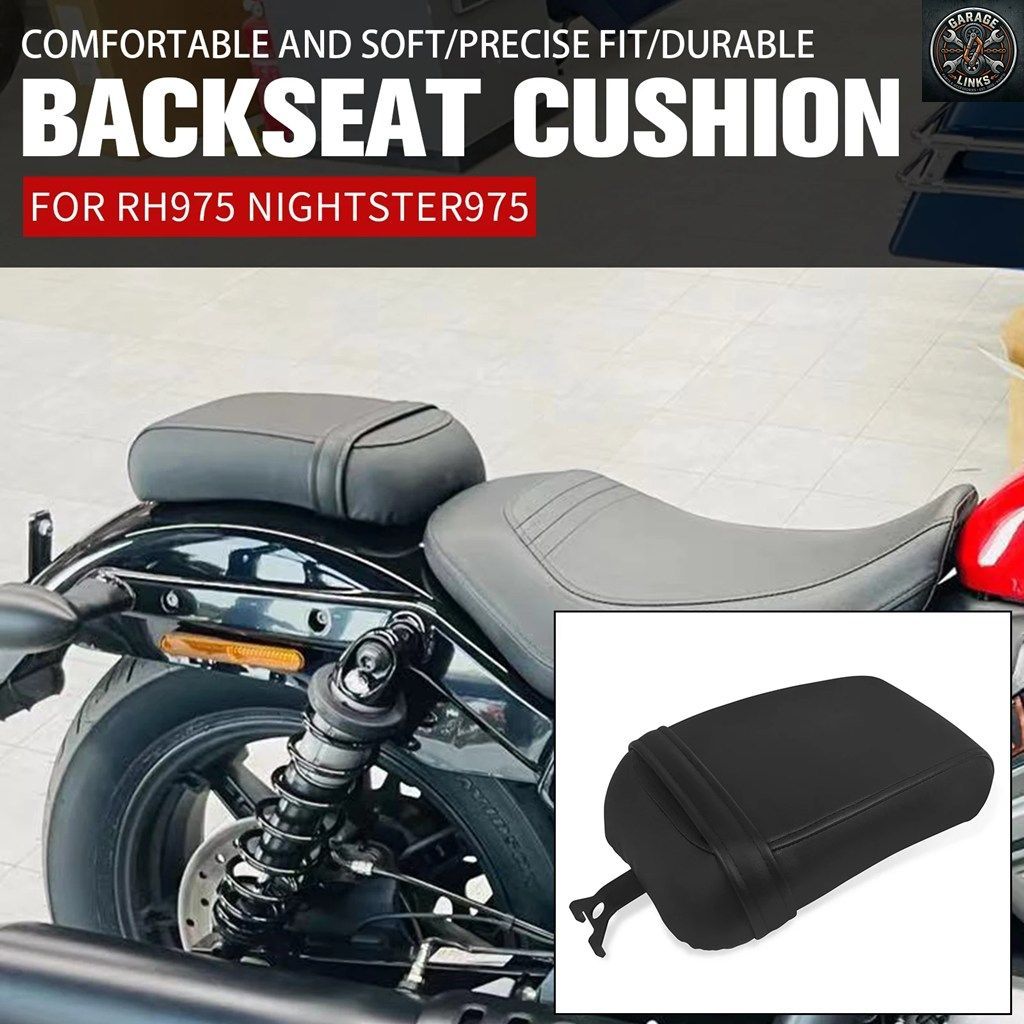 ハーレーナイトスター975RH975RH975202222223年モデル対応リアパッセンジャーシートクッションパッドバックシートパッド