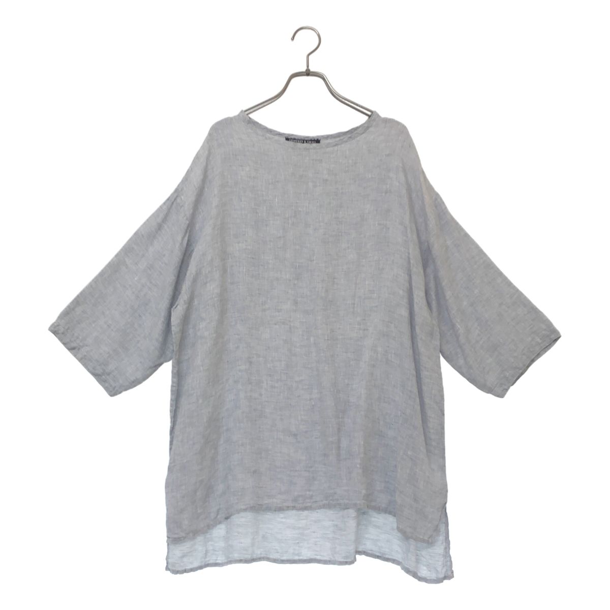 GEOFFREY B.SMALL / ジェフリーBスモール | オーバーシルエット サイドスリット プルオーバー | グレー系 | メンズ