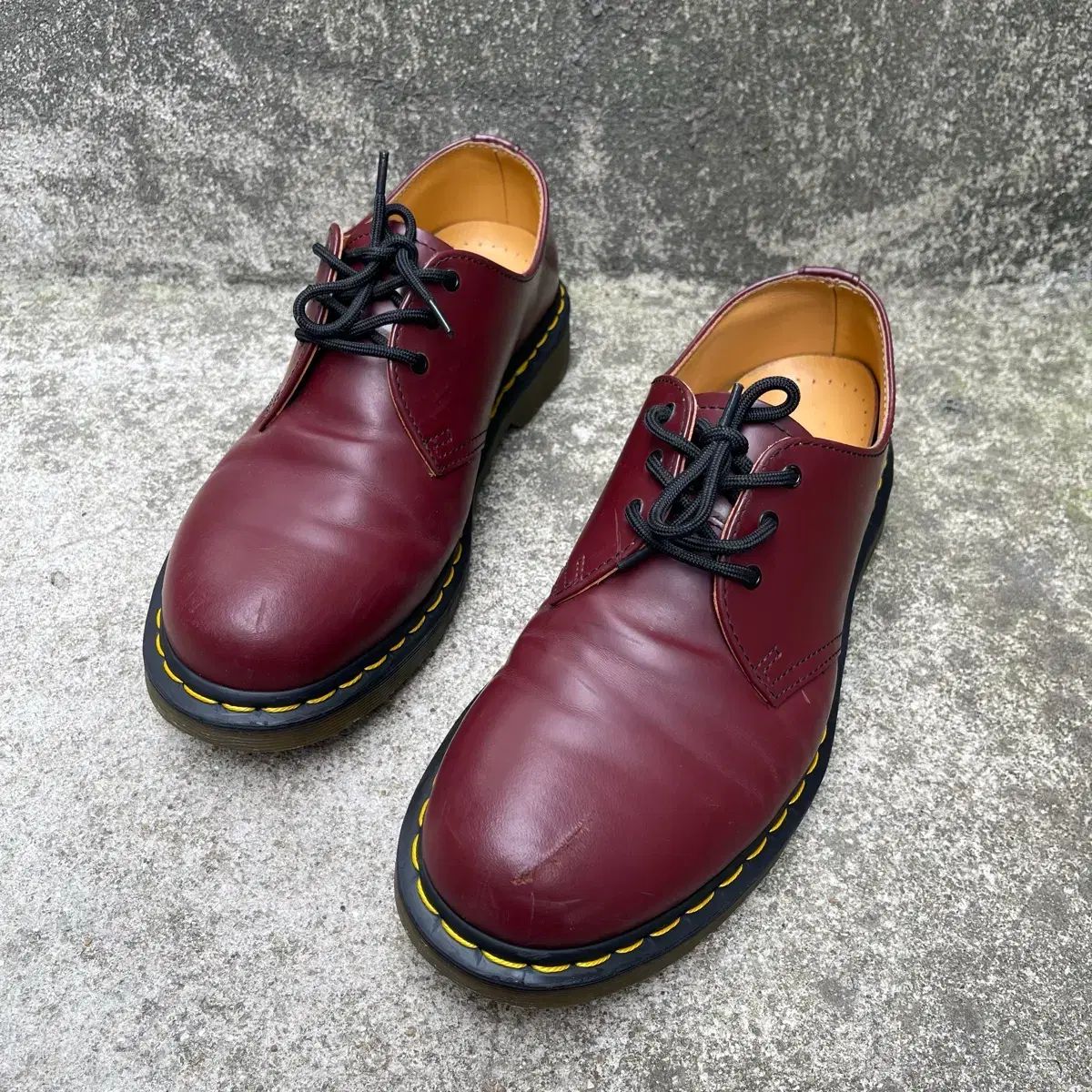 8UK DR. MARTENS ドクターマーチン 1461 スムース さくらんぼレッド (270 275)