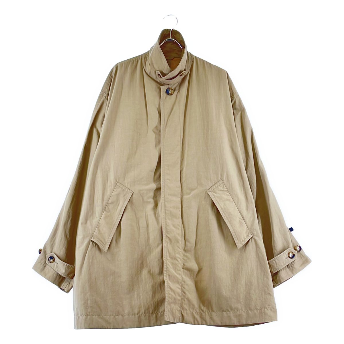 【美品】 DAIWA PIER39 / ダイワピアサーティンナイン | Tech Half Coat / トレンチ オーバーコート / メッシュ総裏地 | L | ベージュ | メンズ