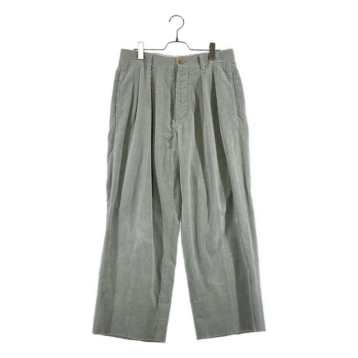 MAATEE&SONS / マーティー&サンズ | CHINO CHIC1 リネン混 コーデュロイパンツ | 1 | WAKAKUSA うすGREEN | メンズ