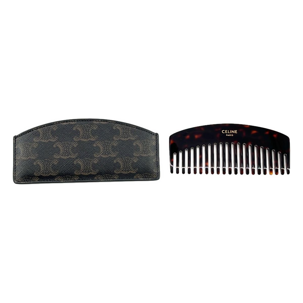 美品】 CELINE / セリーヌ | Curved Hair Comb ヘアコーム くし