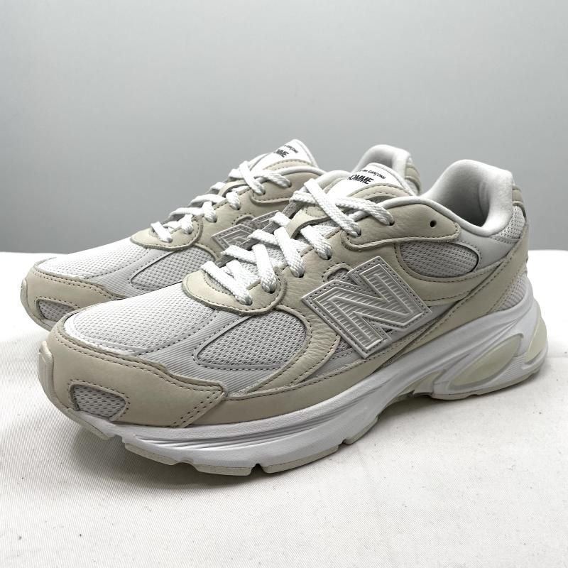 【中古】New Balance×COMME des GARCONS HOMME 2010 W-NAME WHITE 28cm U20109ZS スニーカー ニューバランス×コムデギャルソンオム[17]