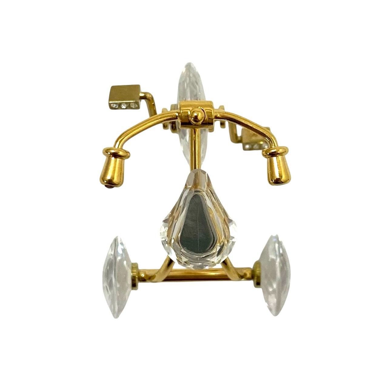 Y【SWAROVSKI】三輪車 クリスタル クラシック メモリーズ ライン 