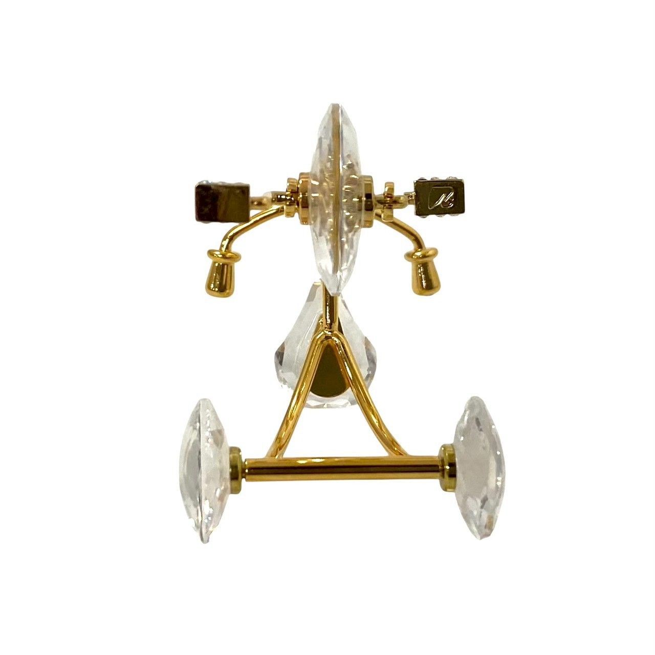Y【SWAROVSKI】三輪車 クリスタル クラシック メモリーズ ライン 