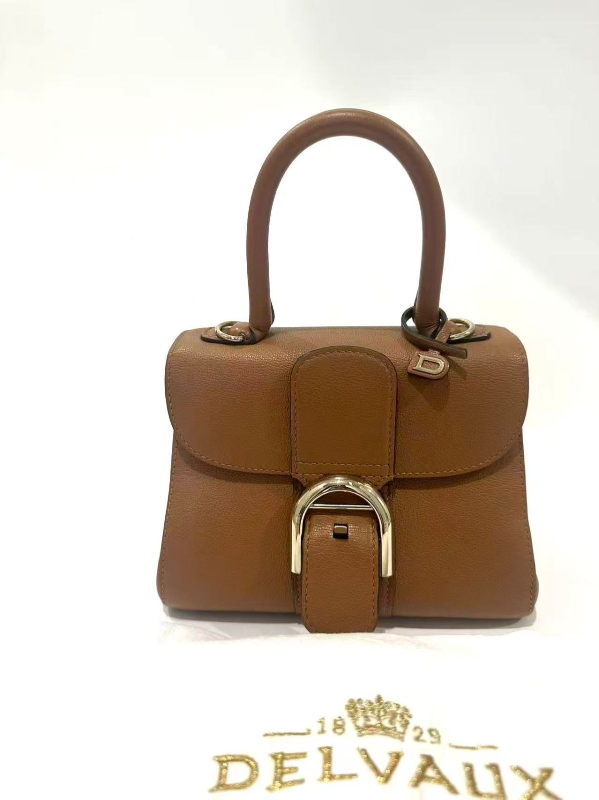 DELVAUX デルヴォー Brillant miniブリヨン ミニ 2WAY ハンドバッグ 