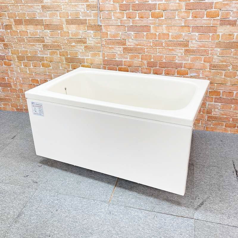 【中古品】【良品】 エプロン付き TOTO 材質FRP浴槽 「PGY111Z」 (幅110cm 1100mm) お風呂 バスタブ ポリ浴槽 #N11(ペールホワイト) 1F