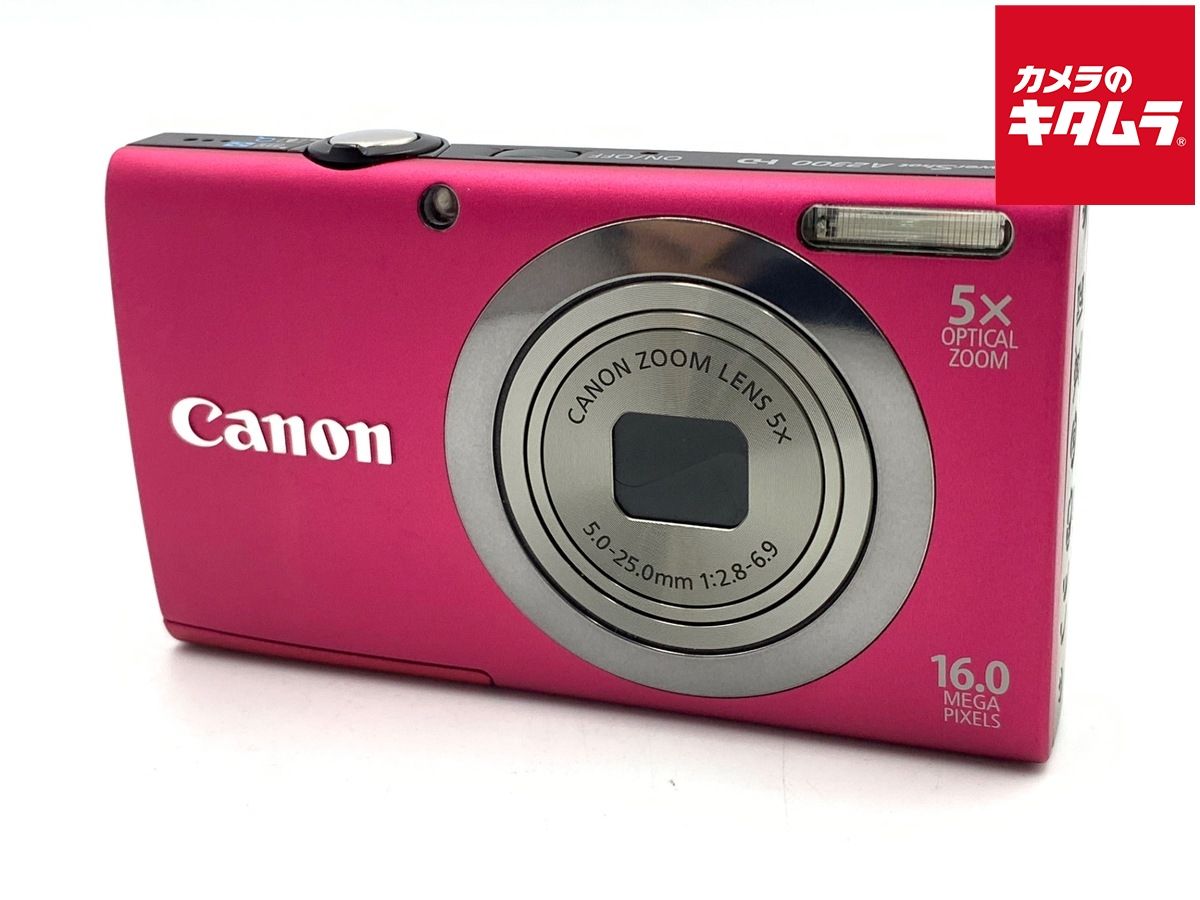 【中古】 【良品】 キヤノン PowerShot A2300 レッド