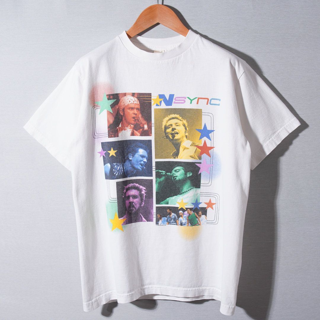 00s インシンク NSYNC Tシャツ M ホワイト 2000年製 WINTERLAND ウィンターランド ライブT ツアーT ヴィンテージT Vintage 古着 T220 00s インシンク NSYNC Tシャツ M ホワイト 2000年製 WINTERLAND ウィンターランド ライブT ツアーT ヴィンテージT Vintage 古着 T220
