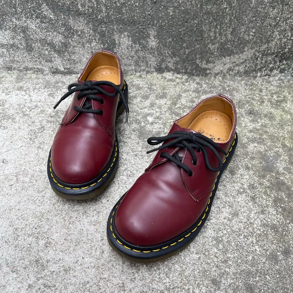 3UK DR. MARTENS 1461 スムース さくらんぼレッド (225 230)
