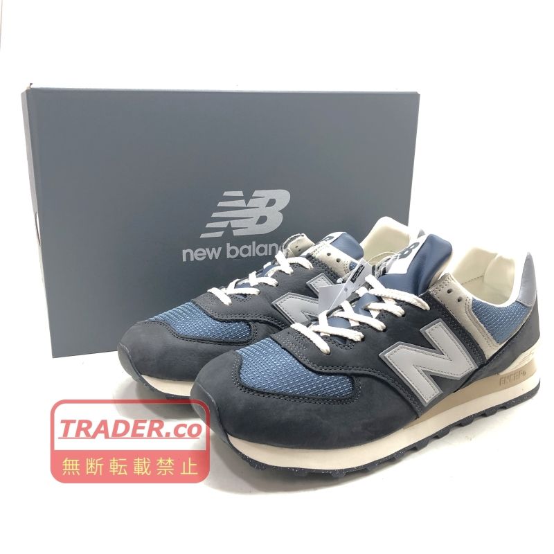 01w-6691 ニューバランス NEW BALANCE 28.0cm US10 UK9.5 EU44 U574 BLACK SGG 靴 【中古品】